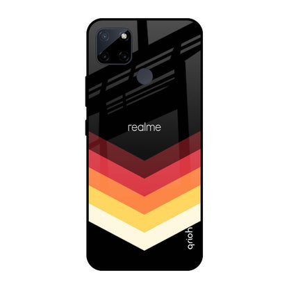Abstract Arrow Pattern Realme C21Y Glass Cases & Covers Online