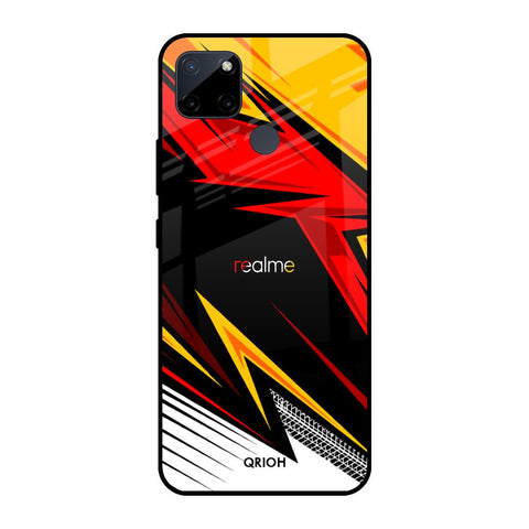 Race Jersey Pattern Realme C21Y Glass Cases & Covers Online