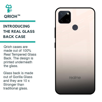Dove Gradient Glass Case for Realme C21Y