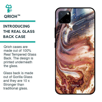 Exceptional Texture Glass Case for Realme C21Y