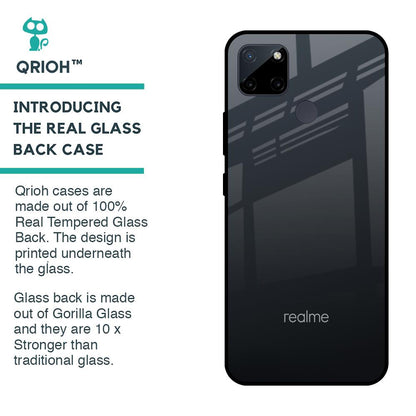 Stone Grey Glass Case For Realme C21Y