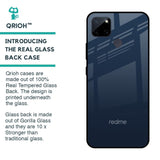 Overshadow Blue Glass Case For Realme C21Y