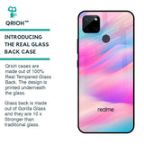 Colorful Waves Glass case for Realme C21Y