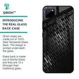 Dark Abstract Pattern Glass Case For Realme C21Y