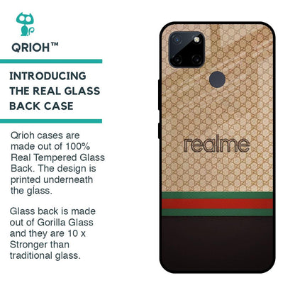 High End Fashion Glass case for Realme C21Y