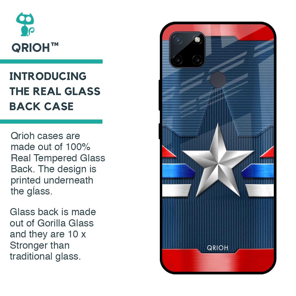 Brave Hero Glass Case for Realme C21Y