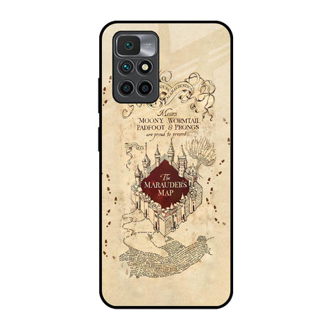 Magical Map Redmi 10 Prime Glass Back Cover Online