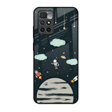 Astronaut Dream Redmi 10 Prime Glass Back Cover Online