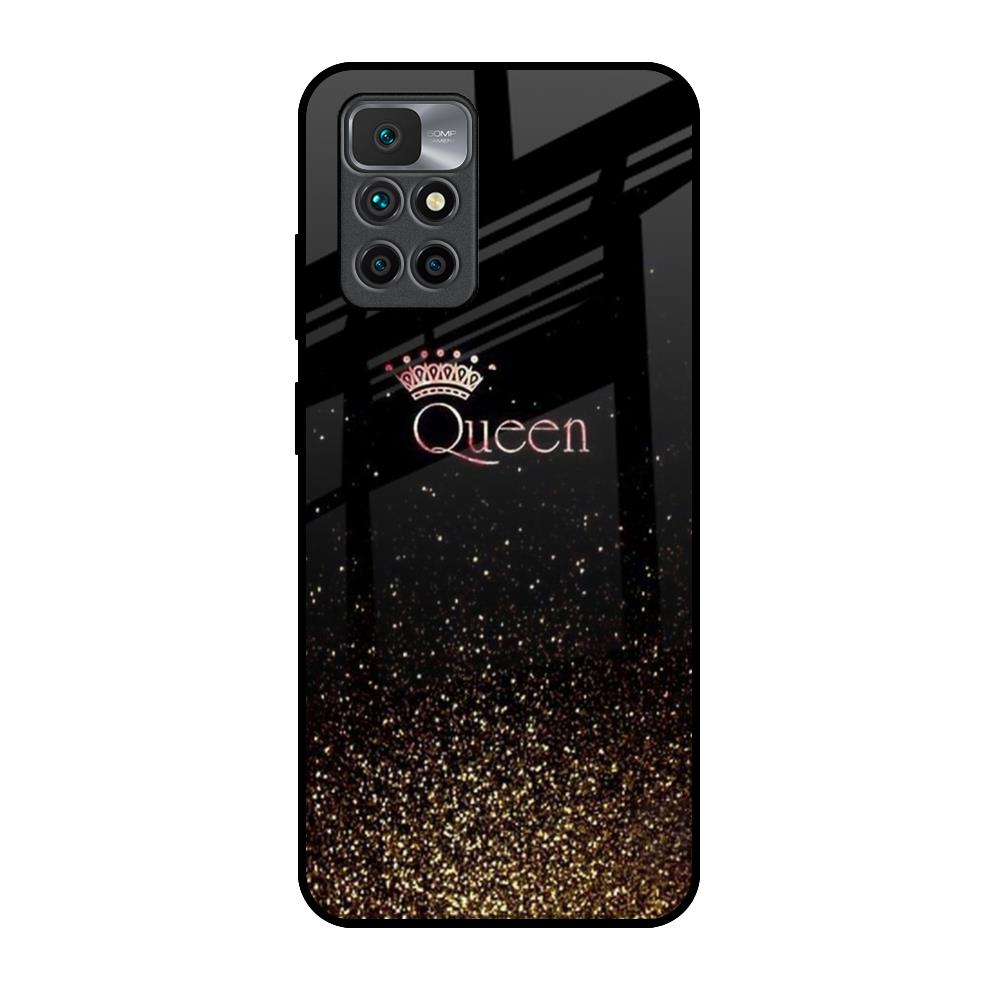 I Am The Queen Redmi 10 Prime Glass Back Cover Online