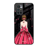 Fashion Princess Redmi 10 Prime Glass Back Cover Online