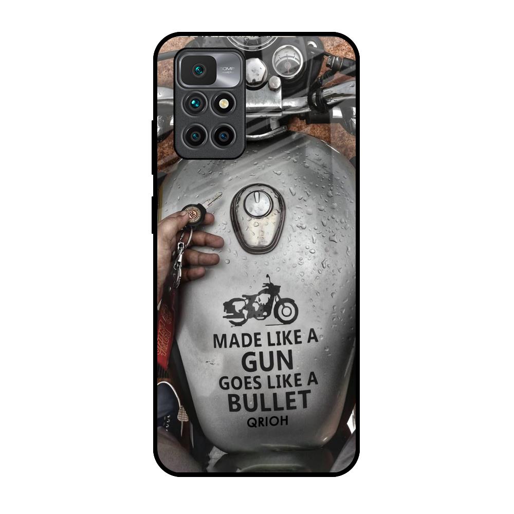 Royal Bike Redmi 10 Prime Glass Back Cover Online