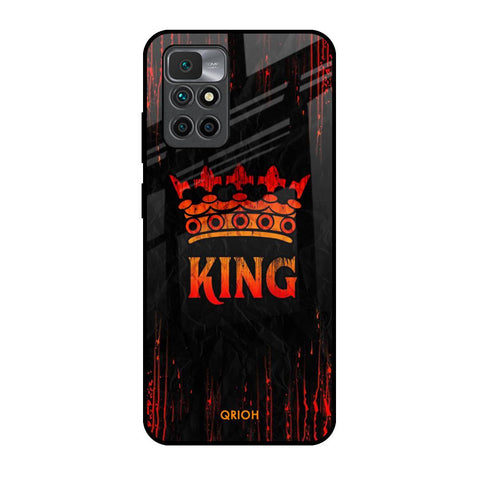 Royal King Redmi 10 Prime Glass Back Cover Online