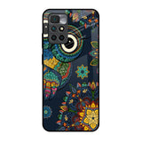 Owl Art Redmi 10 Prime Glass Back Cover Online