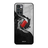 Japanese Art Redmi 10 Prime Glass Back Cover Online