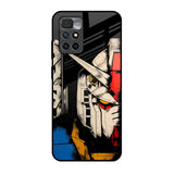 Transformer Art Redmi 10 Prime Glass Back Cover Online