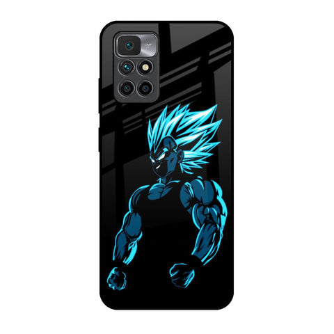 Pumped Up Anime Redmi 10 Prime Glass Back Cover Online