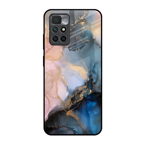 Marble Ink Abstract Redmi 10 Prime Glass Back Cover Online