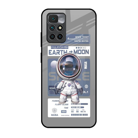 Space Flight Pass Redmi 10 Prime Glass Back Cover Online