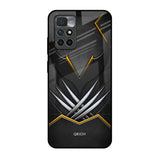 Black Warrior Redmi 10 Prime Glass Back Cover Online