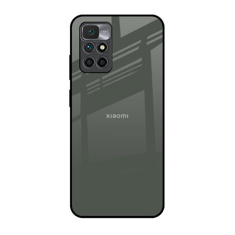 Charcoal Redmi 10 Prime Glass Back Cover Online