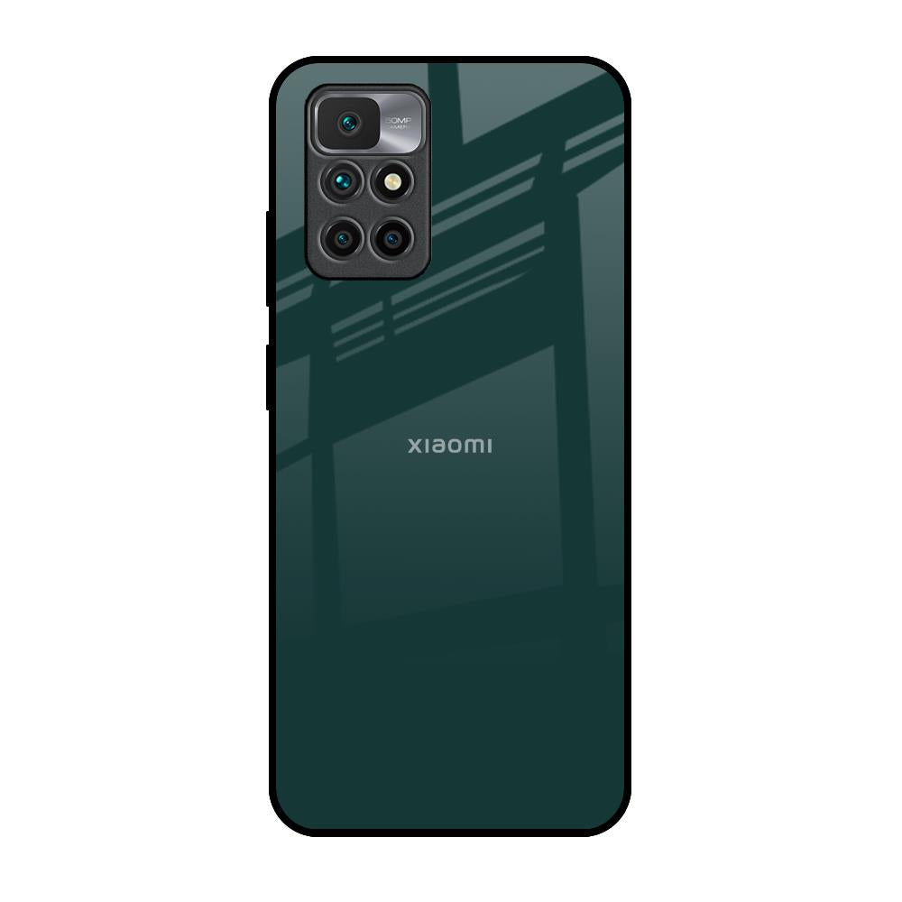 Olive Redmi 10 Prime Glass Back Cover Online