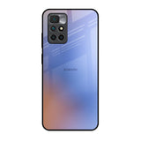 Blue Aura Redmi 10 Prime Glass Back Cover Online