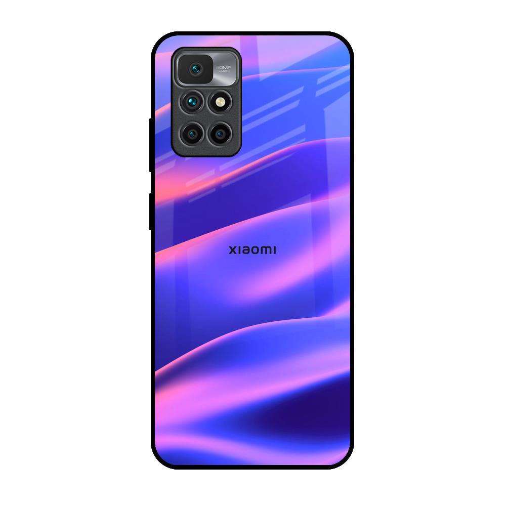 Colorful Dunes Redmi 10 Prime Glass Back Cover Online
