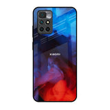 Dim Smoke Redmi 10 Prime Glass Back Cover Online