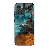 Golden Splash Redmi 10 Prime Glass Back Cover Online