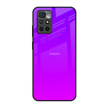 Purple Pink Redmi 10 Prime Glass Back Cover Online