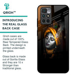 Ombre Krishna Glass Case for Redmi 10 Prime