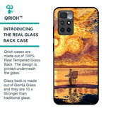 Sunset Vincent Glass Case for Redmi 10 Prime