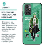 Zoro Bape Glass Case for Redmi 10 Prime