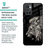 Brave Lion Glass Case for Redmi 10 Prime