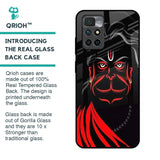 Lord Hanuman Glass Case For Redmi 10 Prime