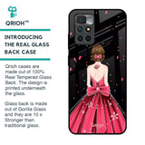 Fashion Princess Glass Case for Redmi 10 Prime