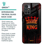 Royal King Glass Case for Redmi 10 Prime