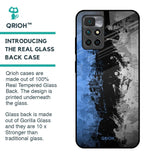 Dark Grunge Glass Case for Redmi 10 Prime