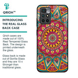 Elegant Mandala Glass Case for Redmi 10 Prime