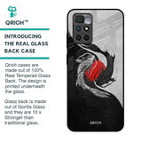 Japanese Art Glass Case for Redmi 10 Prime