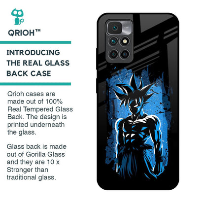 Splatter Instinct Glass Case for Redmi 10 Prime