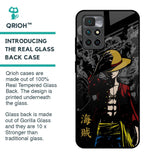 Dark Luffy Glass Case for Redmi 10 Prime