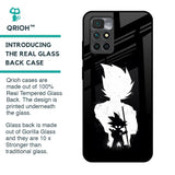 Monochrome Goku Glass Case for Redmi 10 Prime