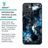 Cloudy Dust Glass Case for Redmi 10 Prime