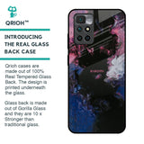 Smudge Brush Glass case for Redmi 10 Prime