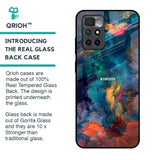 Colored Storm Glass Case for Redmi 10 Prime