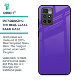 Amethyst Purple Glass Case for Redmi 10 Prime