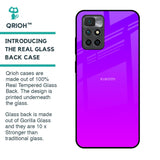 Purple Pink Glass Case for Redmi 10 Prime