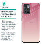 Blooming Pink Glass Case for Redmi 10 Prime