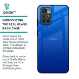 Egyptian Blue Glass Case for Redmi 10 Prime